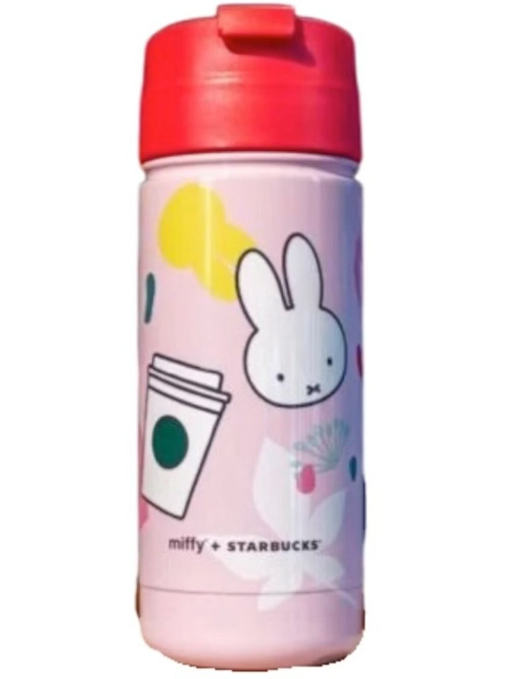 NWT Miffy x Starbucks Limited Edition 18oz Pink Stainless Steel Tumbler